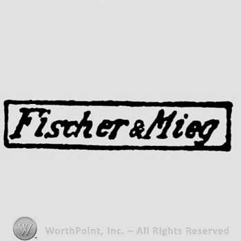 Fischer Mieg written inside of a frame
