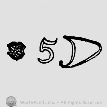 a shield and number 5 followed by letter D