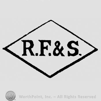 R.F. & S. written inside diamond