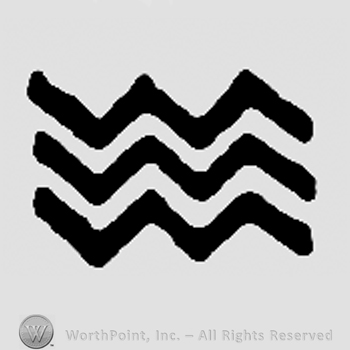 Three rows of waves
