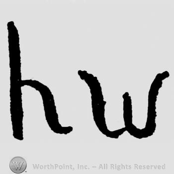 Lowercase letters: h w