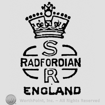 Crown above S Radfordian R England written on four rows
