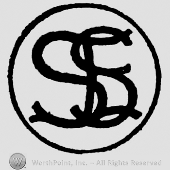 Monogram of S E S inside circle