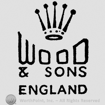 Mark with Crown above capital writing: Wood & | #139902