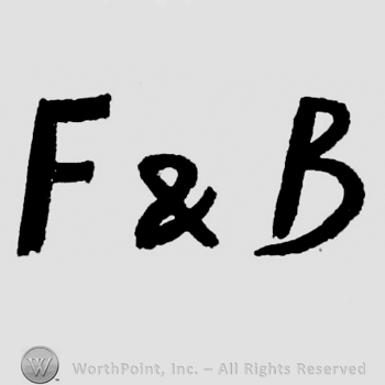 Initials: F & B