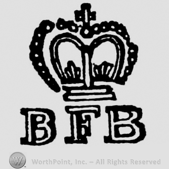 Crown above B F B
