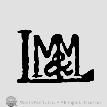 Letter L and 2 letters M written conjoined with symbol & in middle