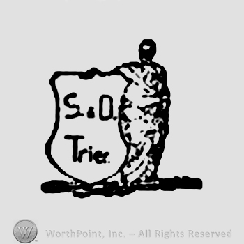 S&D written above Trier; a shield hold by a human shape