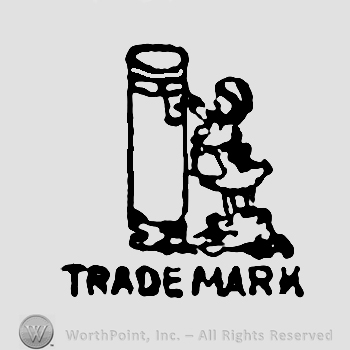 Image of a child trying to reach a mailbox and TRADE MARK written below.