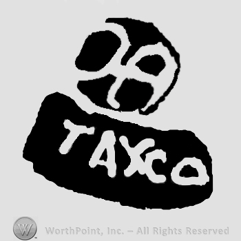 Half letter X over Taxco written with uppercase letters