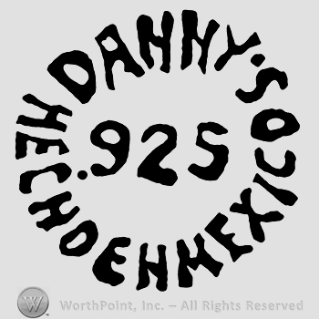 Danny's Hecho en Mexico written with uppercase letters around number 925