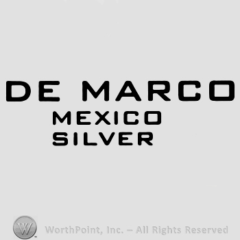 De Marco Mexico Silver written with uppercase letters