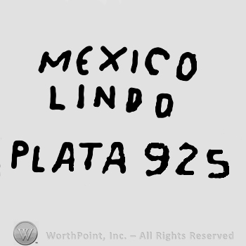 Mexico Lindo Plata 925 written with uppercase letters