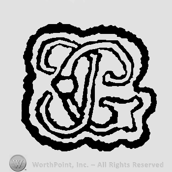 Monogram of letters GI