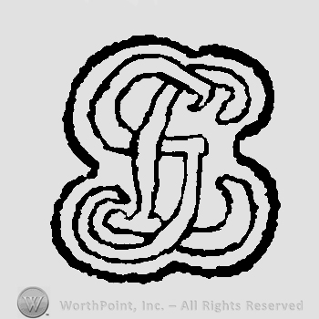 Monogram of letter GL