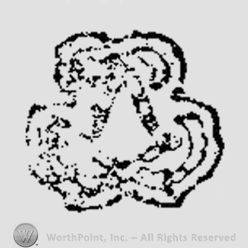 Monogram of letters AL