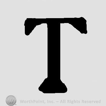 Bold uppercase letter T