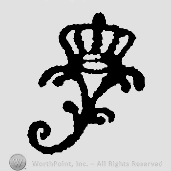 Crown above stylized Y