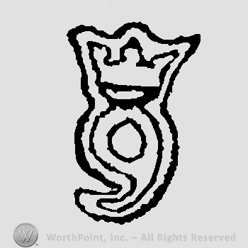 Crown above number 9