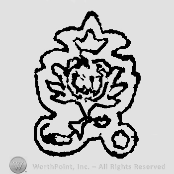 Crown above laurels