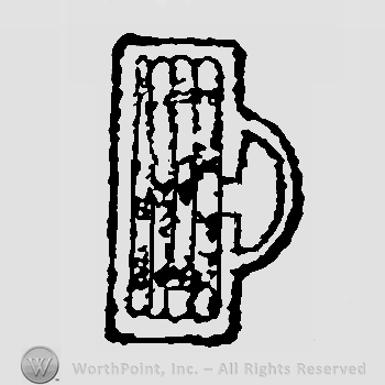 Axe on a shield