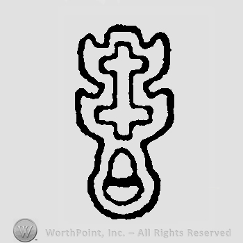 Cross above hat