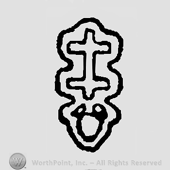 Cross above heart
