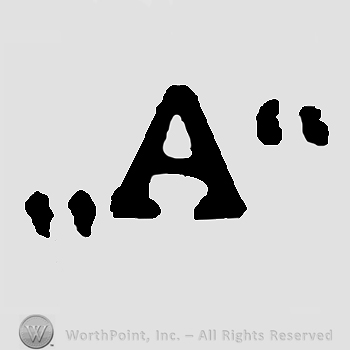 Capital initial A between Quotation Marks