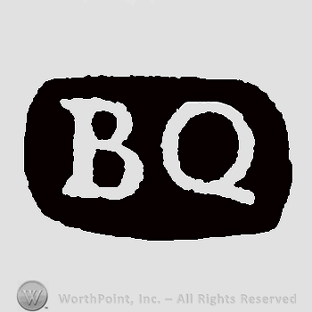 Initials: B Q inside black frame