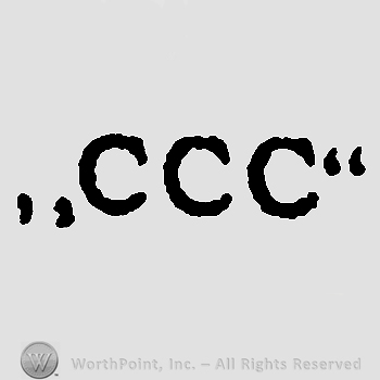 Initials between Quotation Marks : C C C