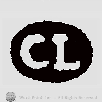 Initials inside black circle: C L