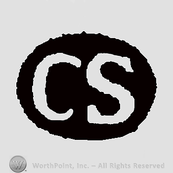 Initials C S inside black circle