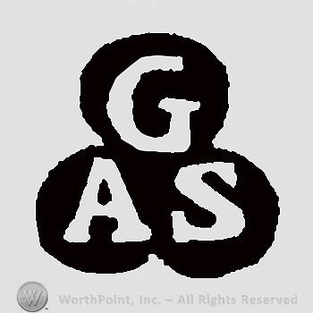 Three circles forming a triangle shape, containing initials: G above, A left, S right