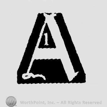triangle with letter A.