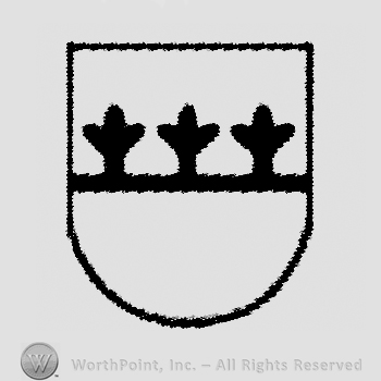 Shield with three crosses.