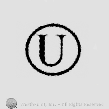 Circle enclosing letter u.