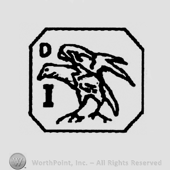 Hexagon with an eagle and roman number I.