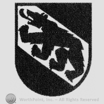 Shield with a wolf.