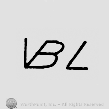 Initials VBL with VB conjoined