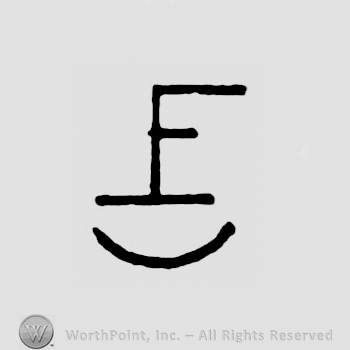 Monogram made from letters FL