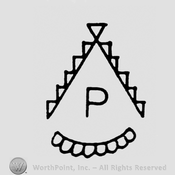 P enclosed in symbol