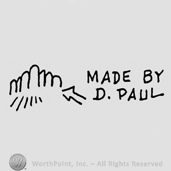 Made By written above D.Paul with an arrow on the left who shows symbol of clouds