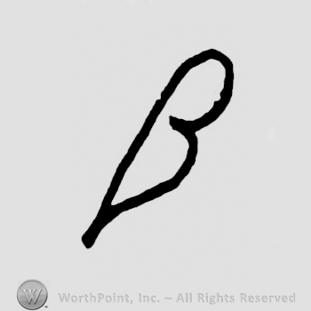 Initials that resemble B but are a combined R and P