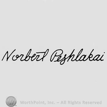 Norbert Peshlakai hand written