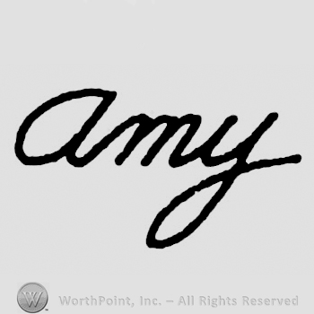 Amy hand written