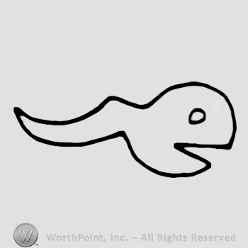 Symbol of a tadpole