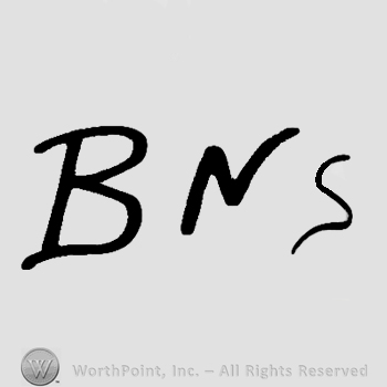 Initials B.N.S.