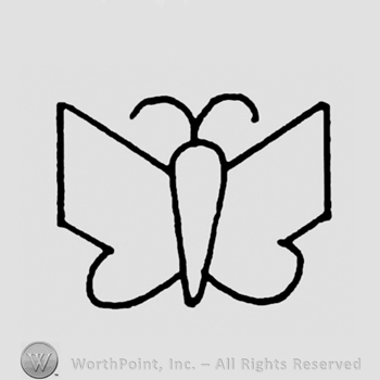 Symbol of a butterfly