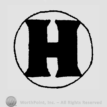 Capital letter H inside a circle.
