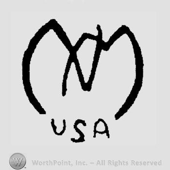 Stylized letter NM, conjoined, over USA, all in uppercase.